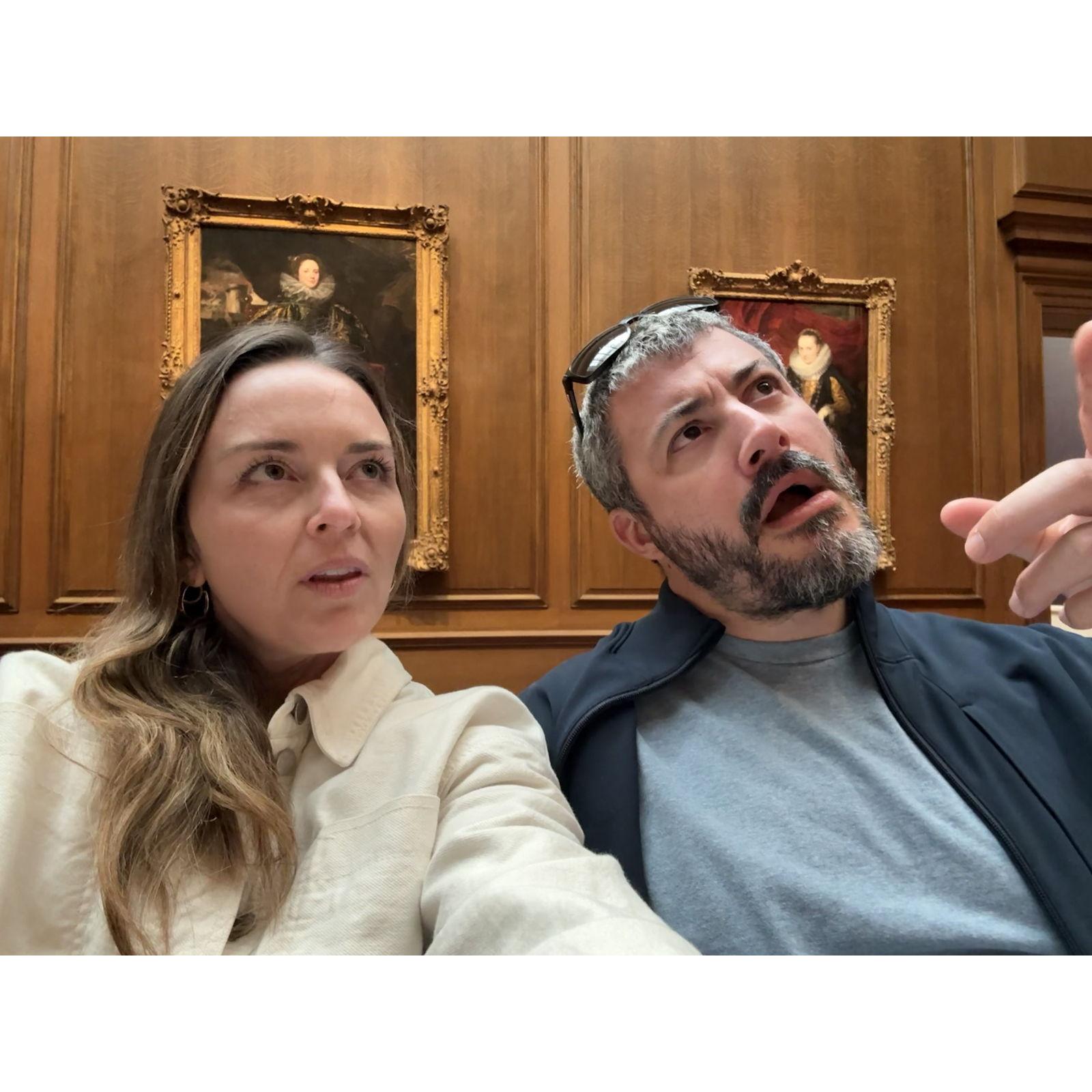 Geekin' out over Smithsonian art.