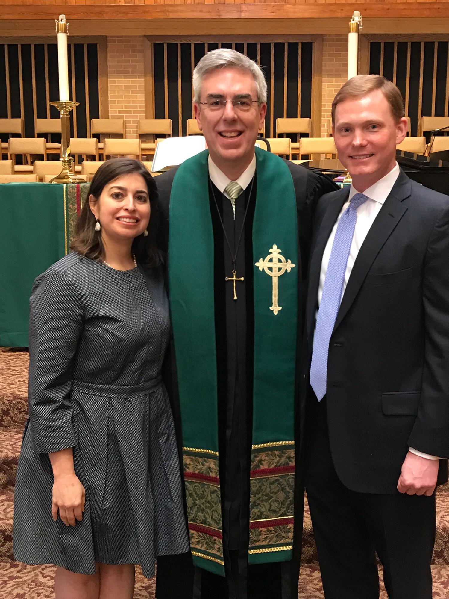 With Pastor Brad