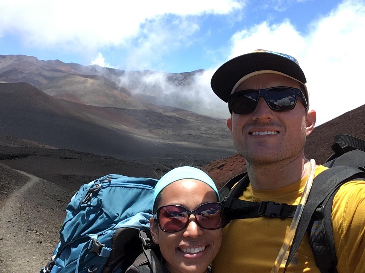Backpacking through Haleakalā