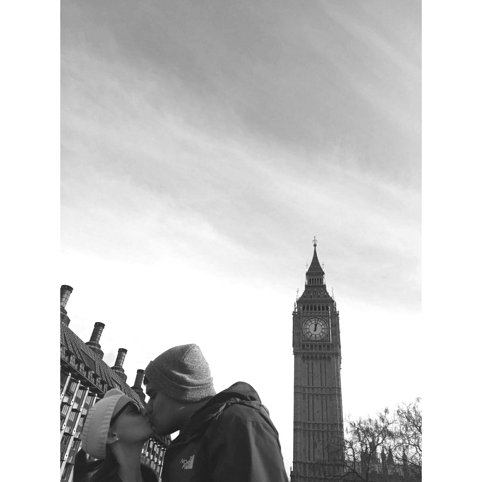 Not worried about where we're going, just enjoying where we've Big Ben.