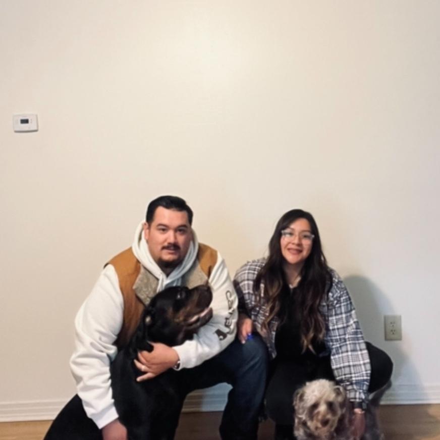 Our fur babies Myla and Yeti 🐶💖