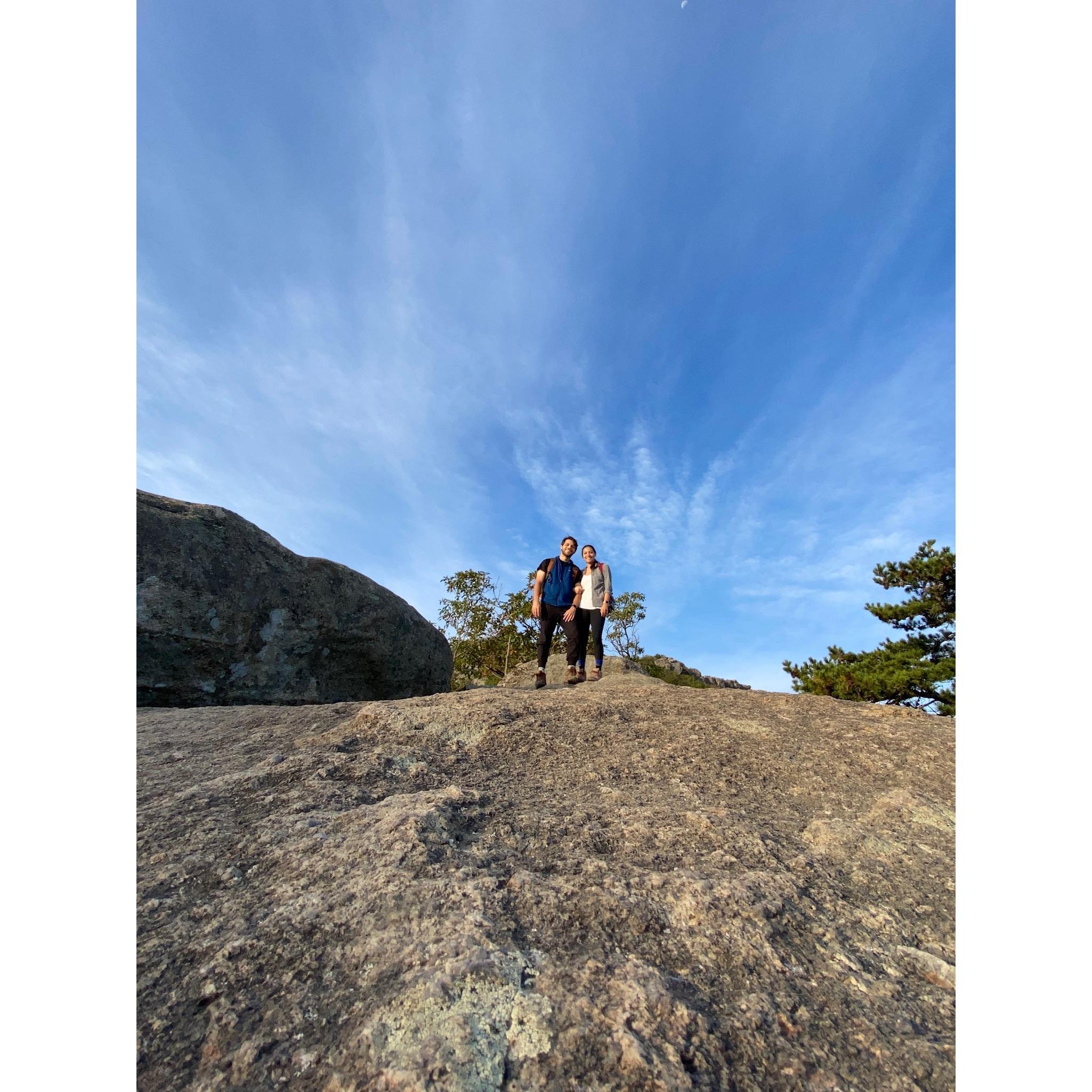 Hiking Old Rag Mountain in Maryland