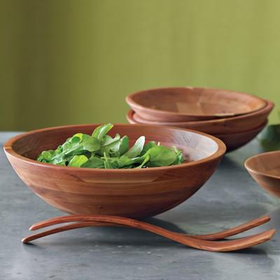 Cherry Wood Salad Bowls