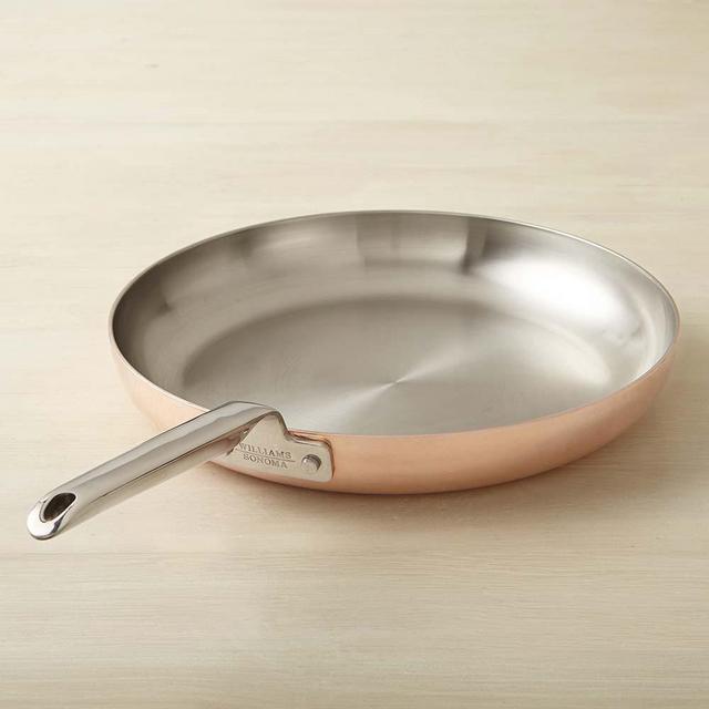 Williams Sonoma Professional Copper Fry Pan, 12"