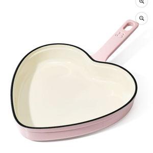 Cast Iron Heart Skillet