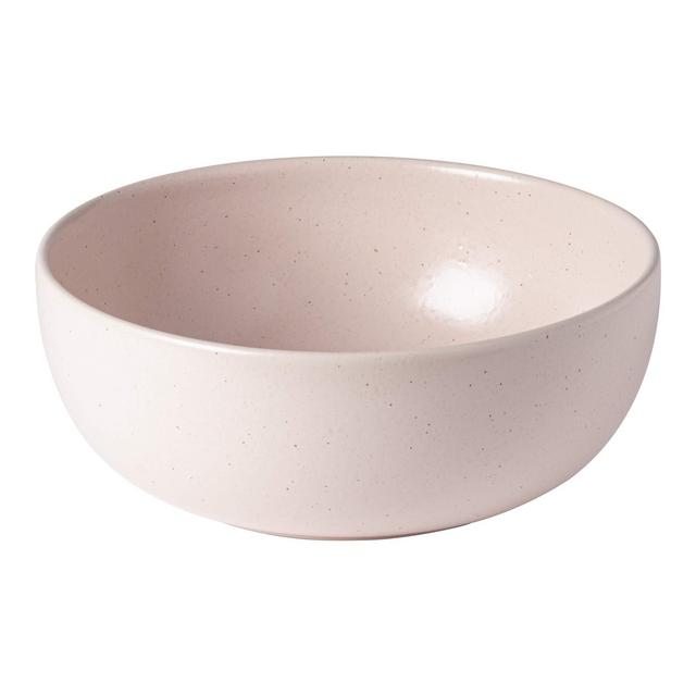 Casafina Stoneware Ceramic Dish Pacifica Collection Serving Bowl 10" Marshmallow