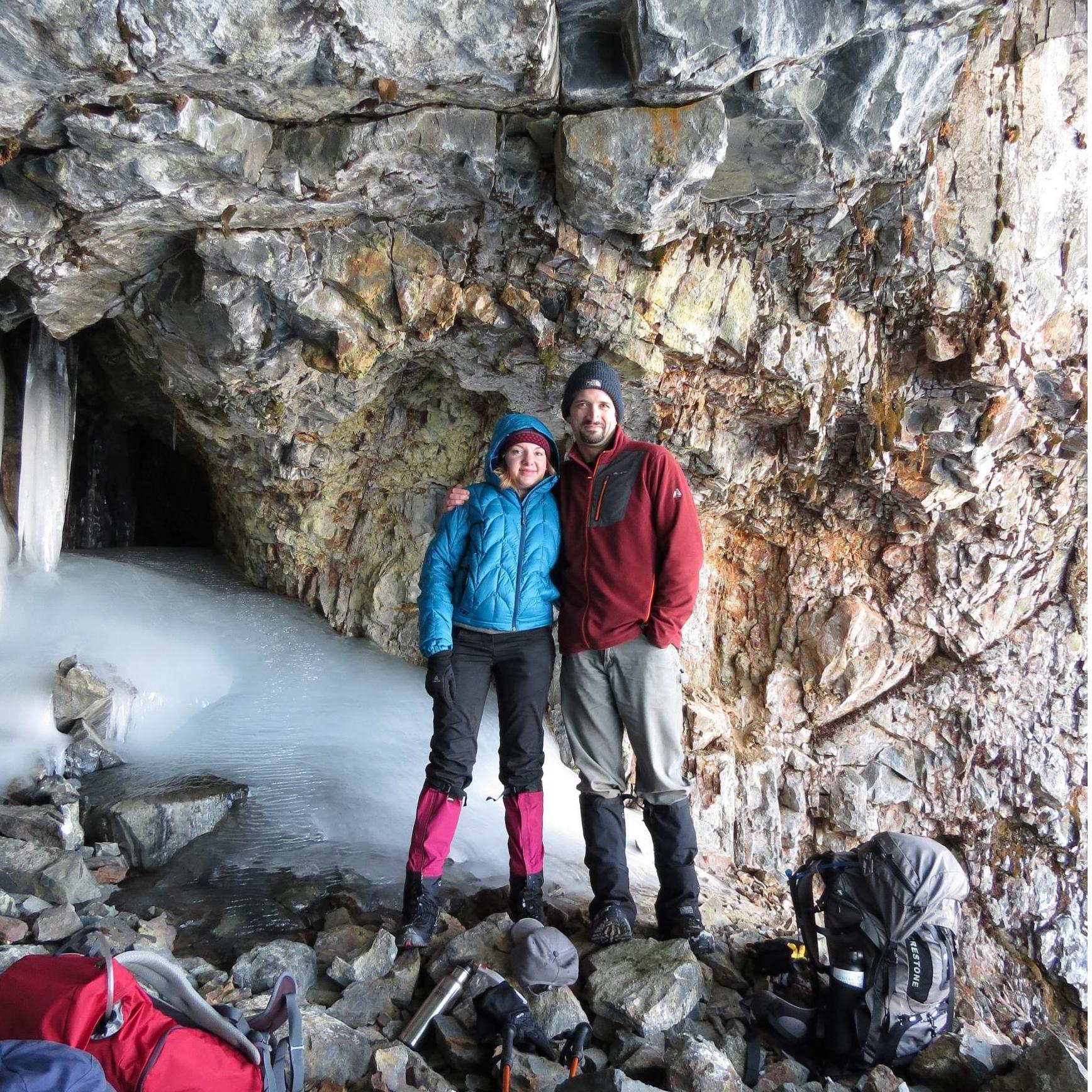 Our trek to the Ice Caves, winter 2017