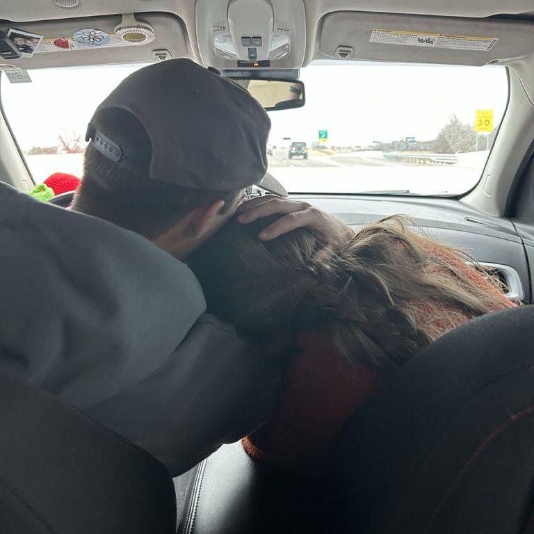 drove around like this a lot:)
