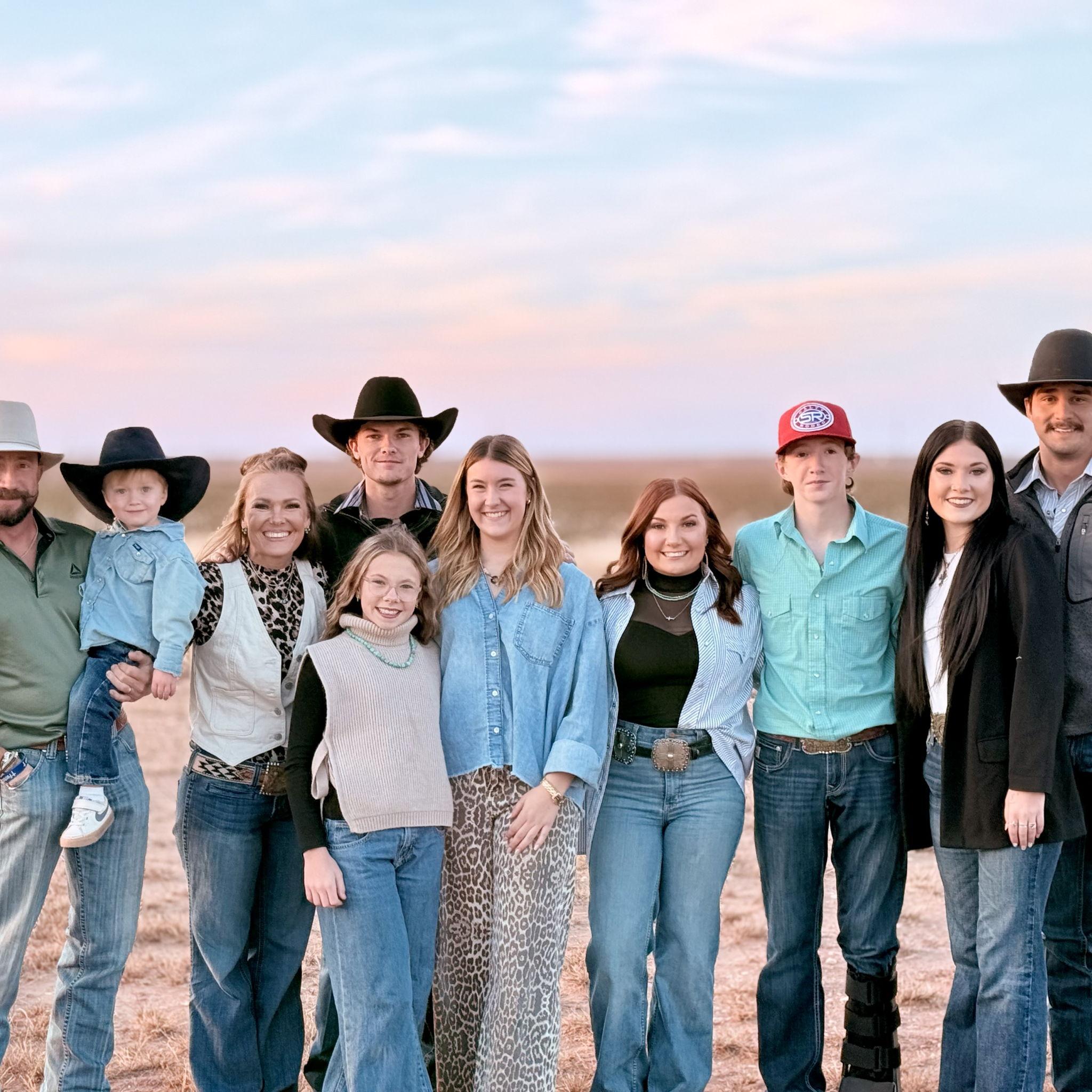 20 years, 5 kiddos and a grandbaby we sure are blessed