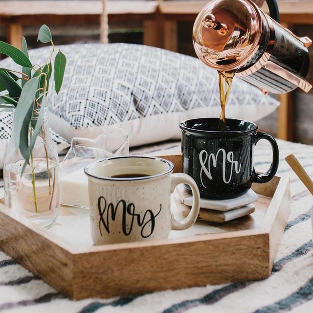 Mr. and Mrs. Camper Mug Set