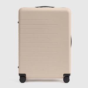 Expandable Medium Check-In Suitcase - Tan