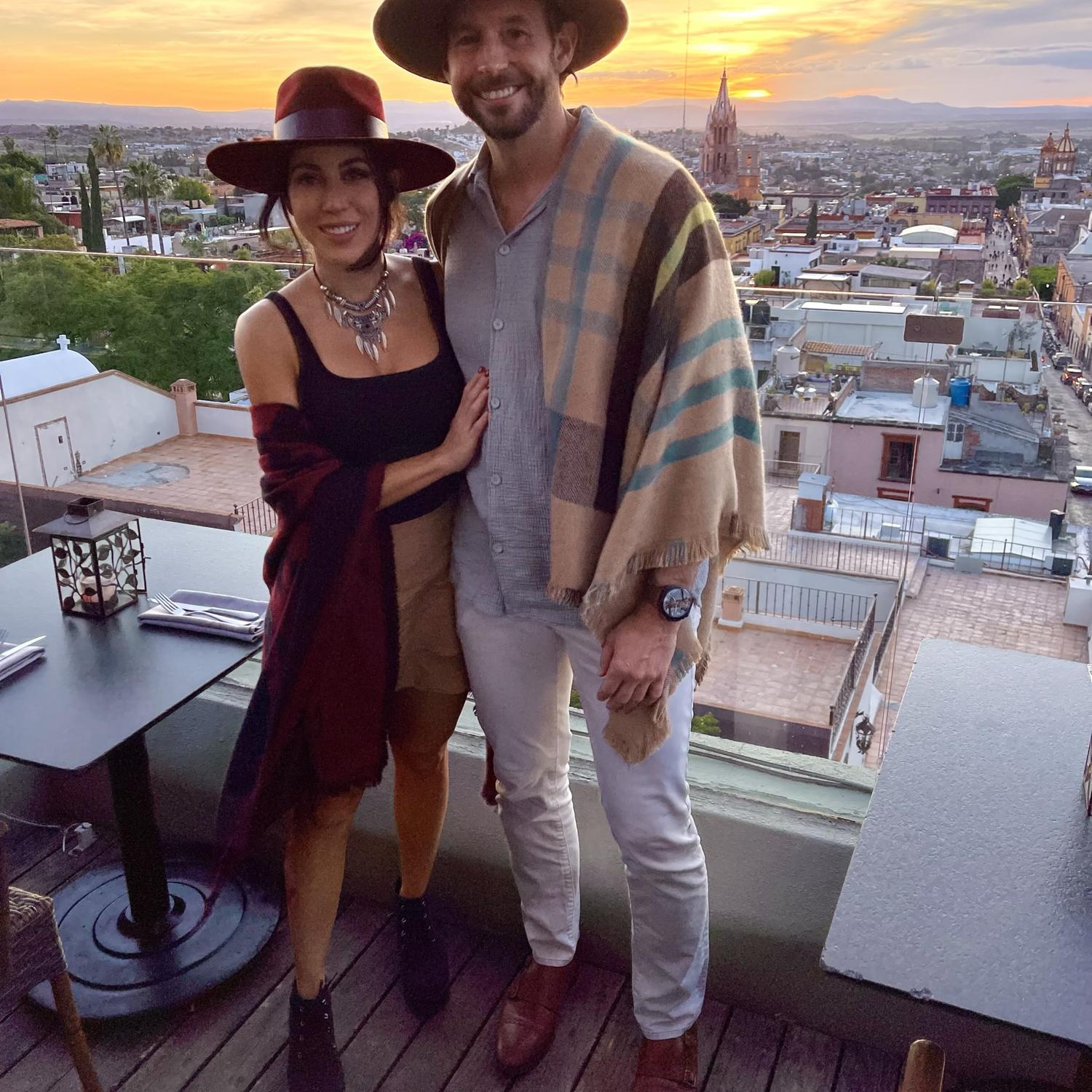 Sunset over San Miguel