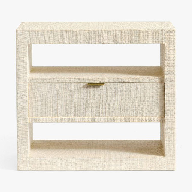 Cape Nightstand, White Wash