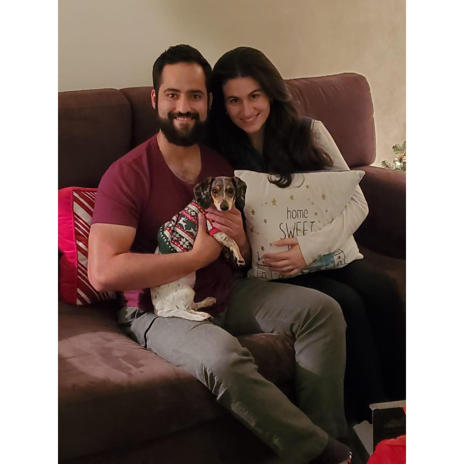 First Christmas with Noelle!