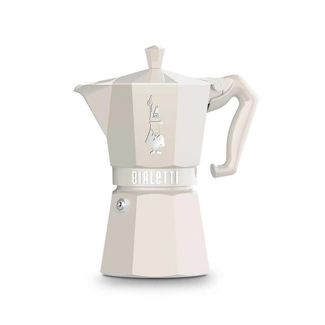 Bialetti Mocha Exclusive Cream for 6 Cups, Direct Fire (Coffee Maker, Espresso Maker, Makinetta)