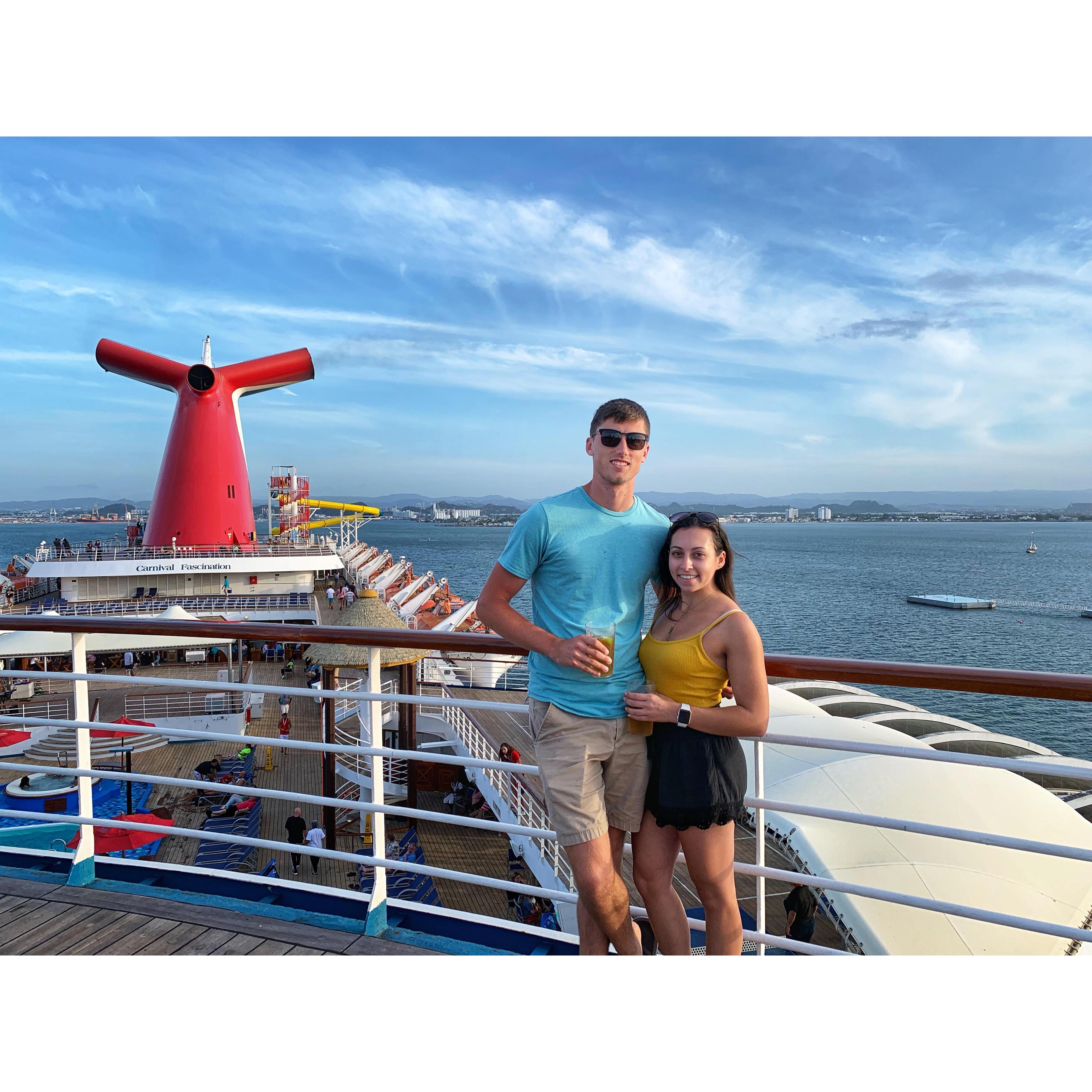 Our first cruise together!