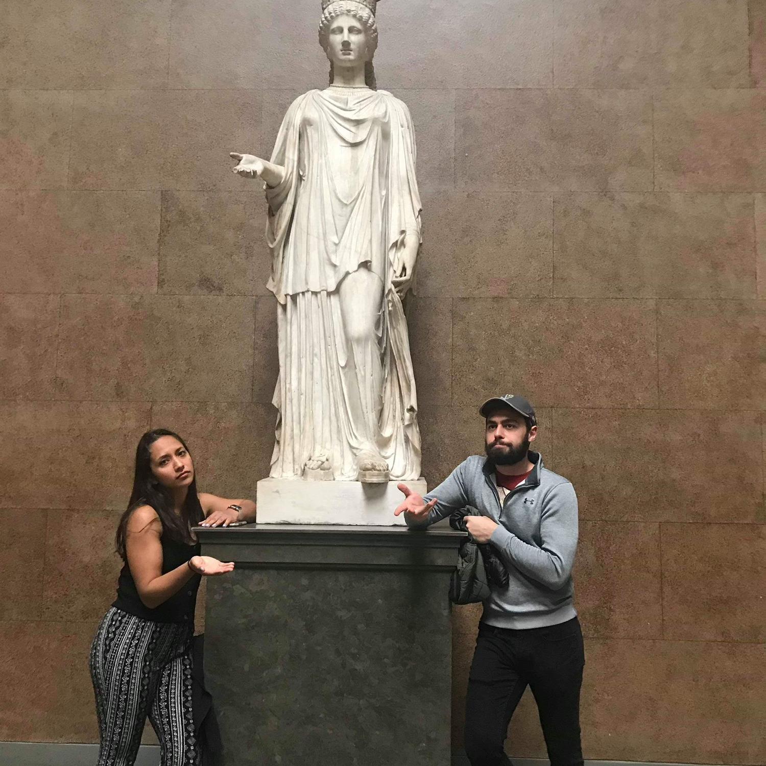 Greek Statues in London