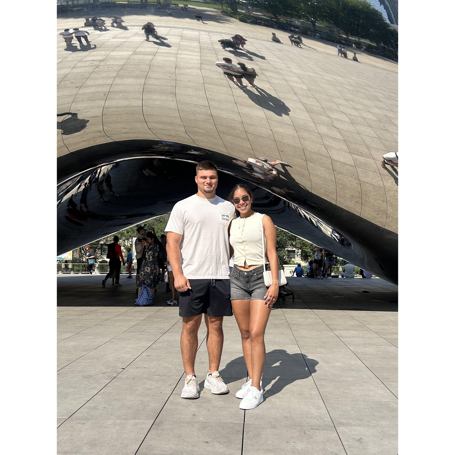 More of the Summer Chicago trip. Bills first time at the bean!
