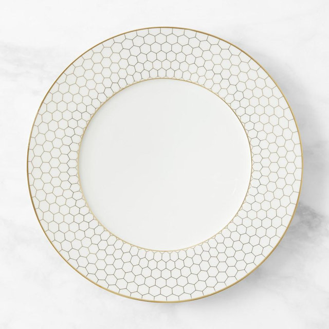 Honeycomb Chargers, Set of 4