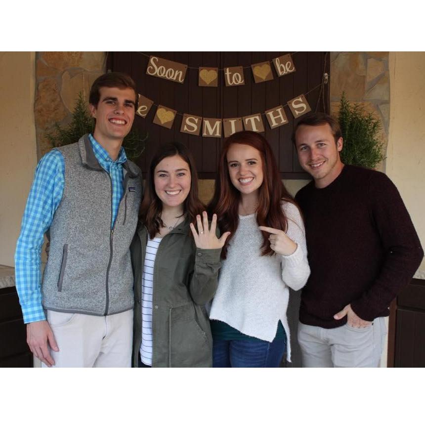 Nov. 2017, the day Amanda + Christian got engaged!