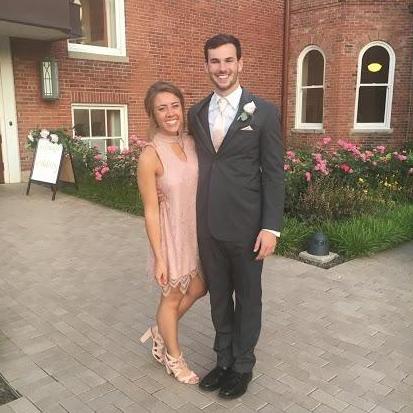 At Mark & Betsy's wedding!