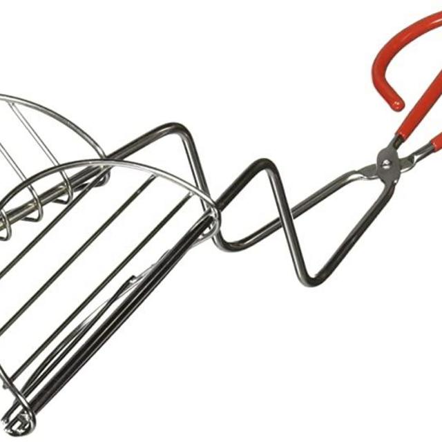 HIC Taco Shell Tong, Steel, For Making Homemade Taco Shells