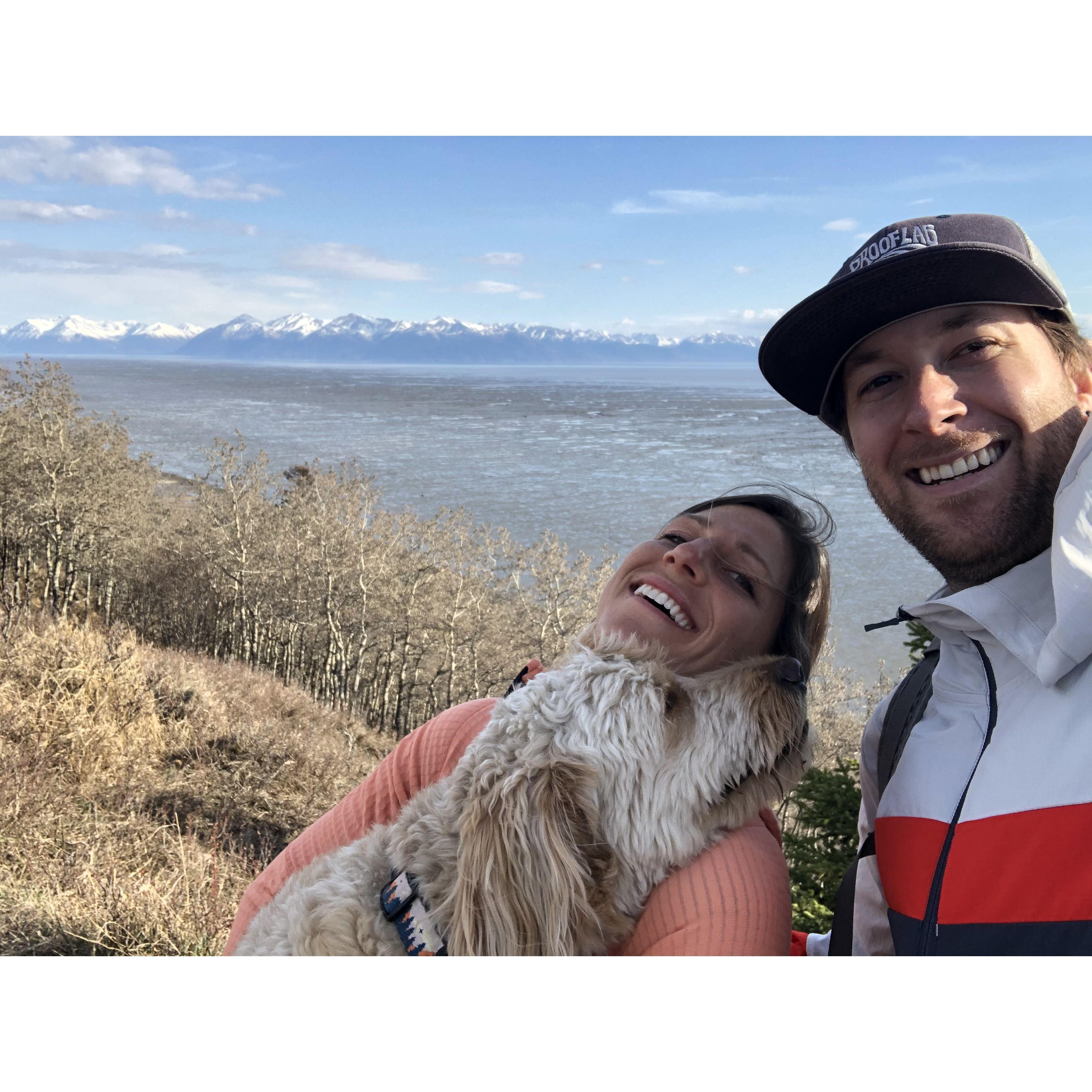 Sunday stroll at Kincaide Park. One of our faves- in Anchorage, AK.
