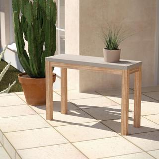 Sarsden Cement Console Table