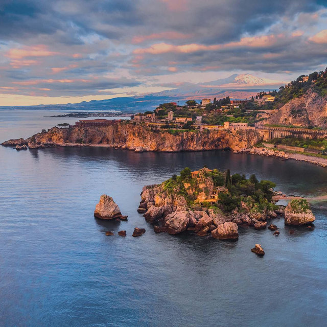 Sicily - Private Sunset Cruise around Taormina