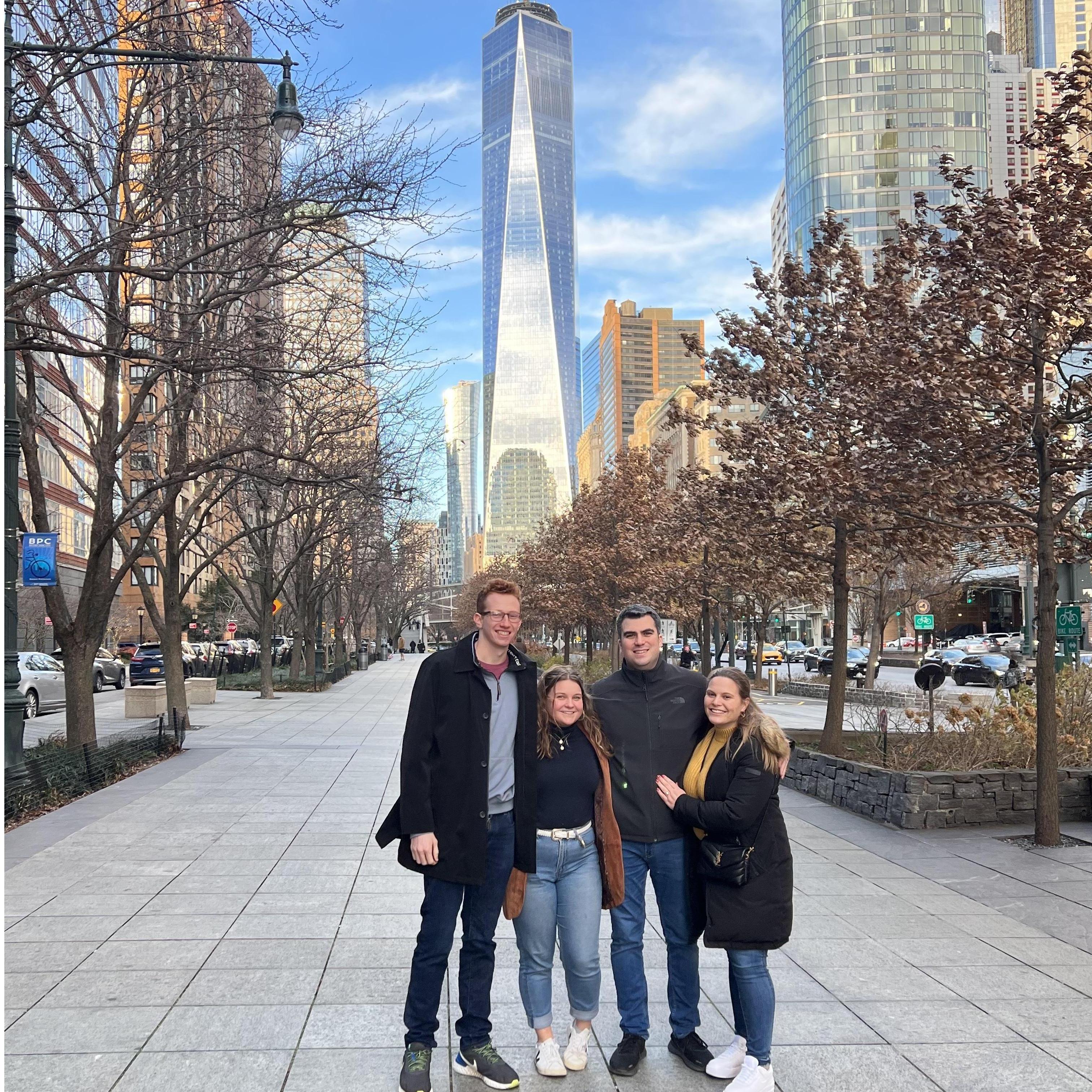 A Walk Around FiDi After the Engagement Brunch 2021