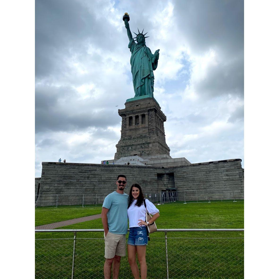 Statue of Liberty, 08/2021