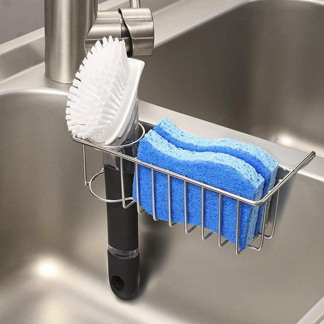 Roll Up Dish Drying Rack, Seropy Over The Sink Dish Drying Rack Kitchen  Rolling Dish Drainer, Foldable Sink Rack Mat Stainless Steel Wire Dish  Drying Rack for Kitchen Sink Counter (17.8''x11.8'') 