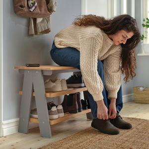 IKEA KALLSÖ Shoe Rack Bench