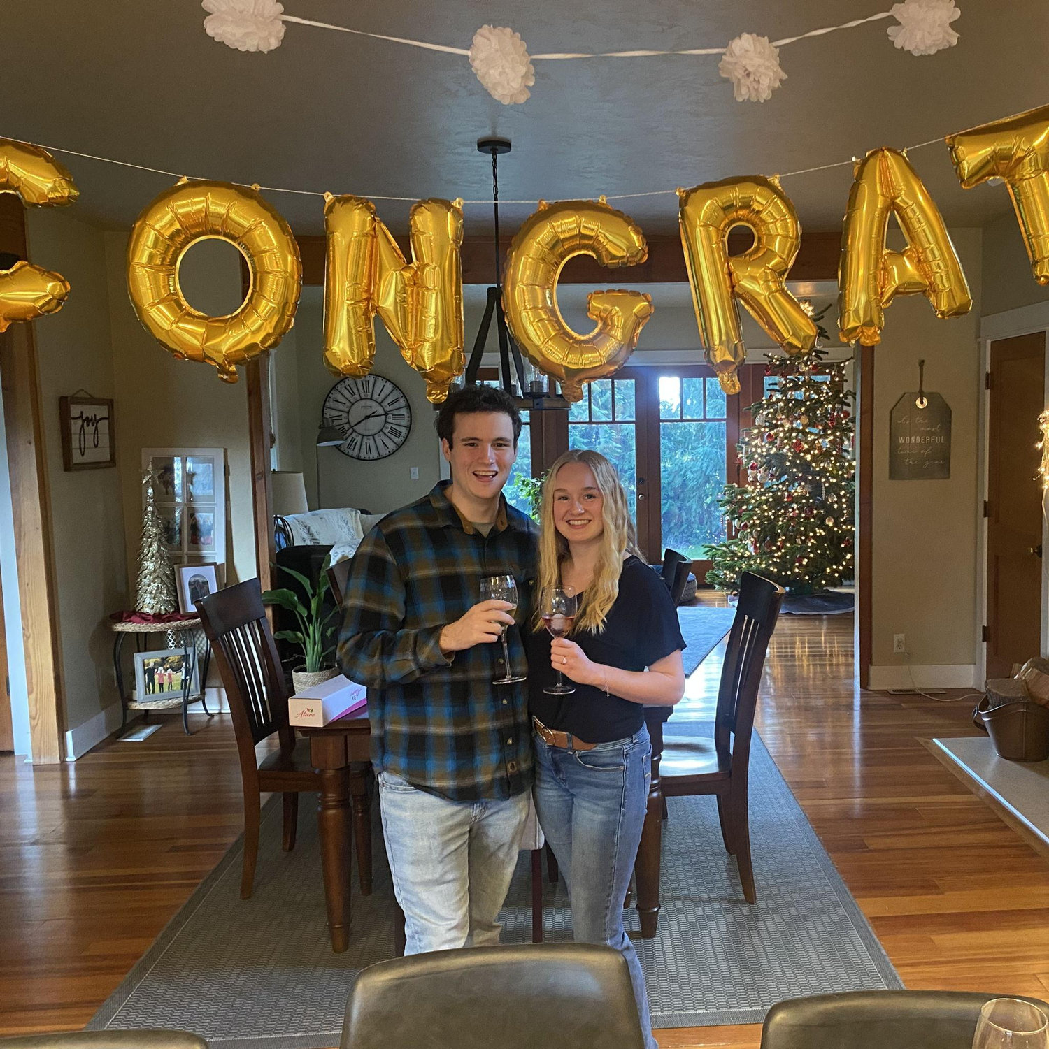 Engagement celebration