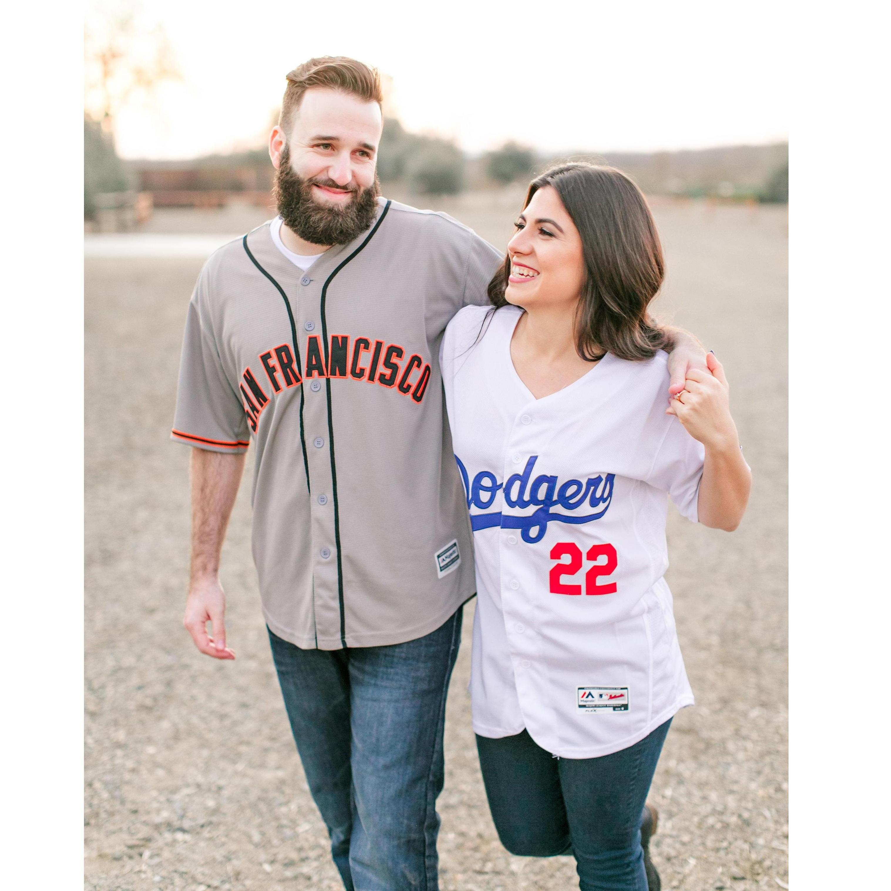 We love rival baseball teams, but we're learning to show each other grace.