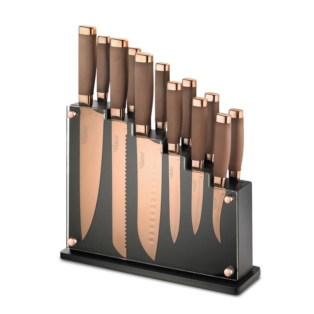 13pc Forte Cutlery Block Set - Skandia
