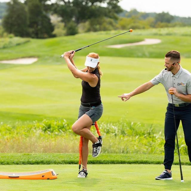 His and hers golf lessons