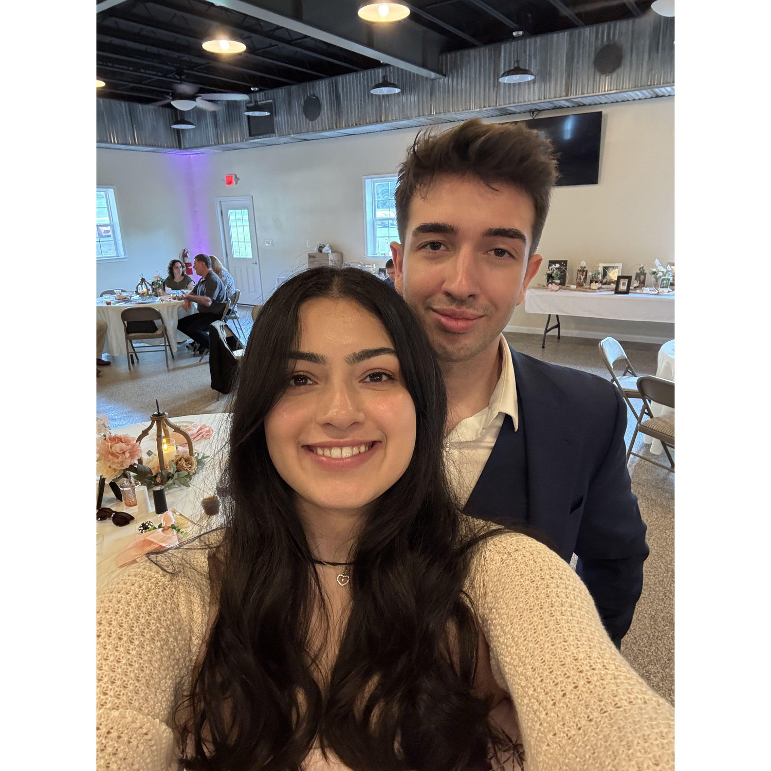 Our friend's wedding!
