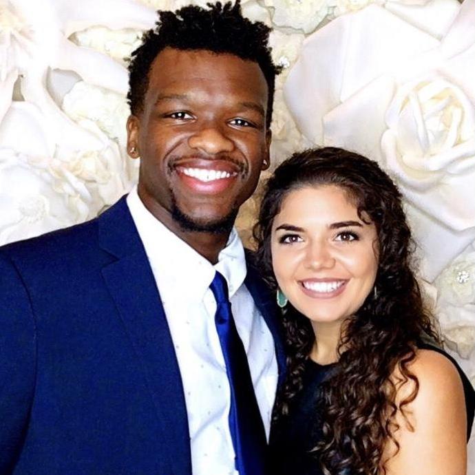 They also had a really fun photo booth at the wedding! It was our first family event dating but luckily everyone already knew him!