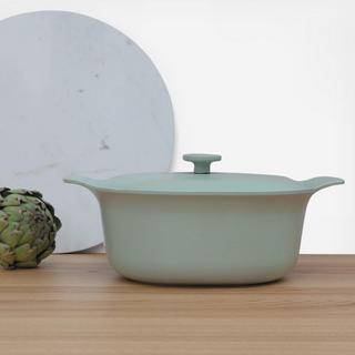 Ron Cast Iron Covered Casserole