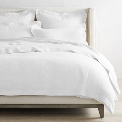 Chambers Linen Duvet Cover & Shams - QUEEN