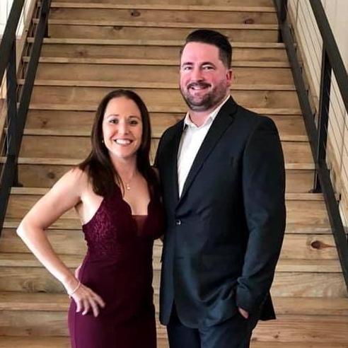 The first wedding we went to together as a couple!