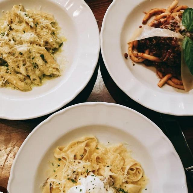 Italian Dinner while on Honeymoon