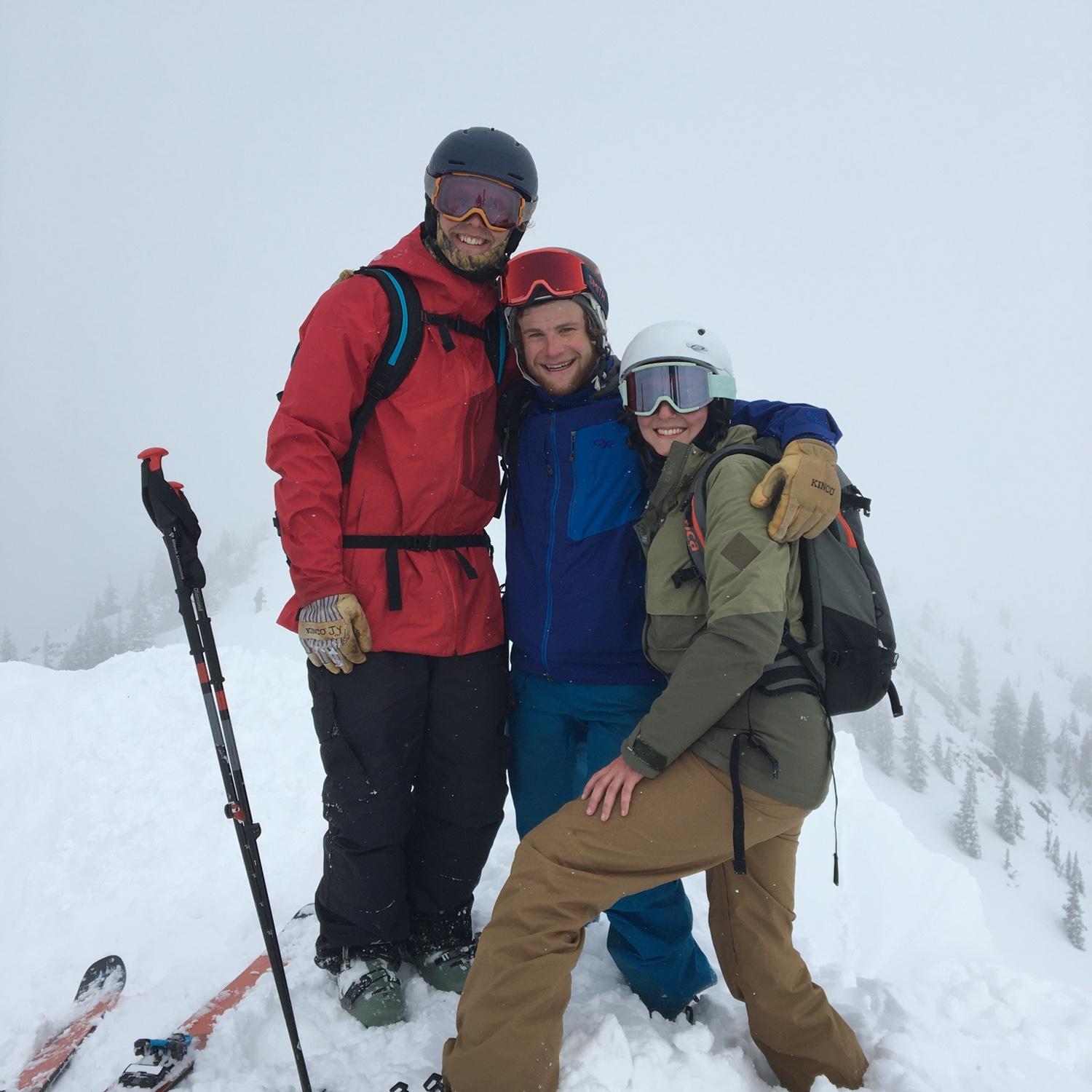 Bridger ridge with James’ best man (and one of our best friends), Owen! 2021