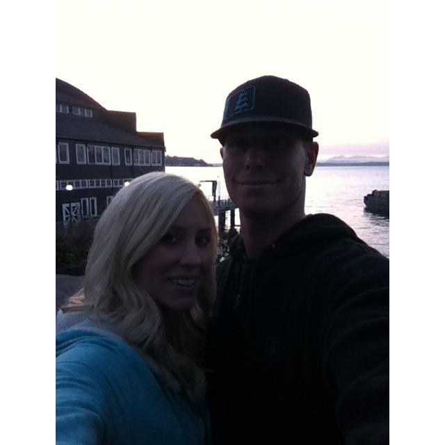 Our very first date at the Seattle Aquarium!