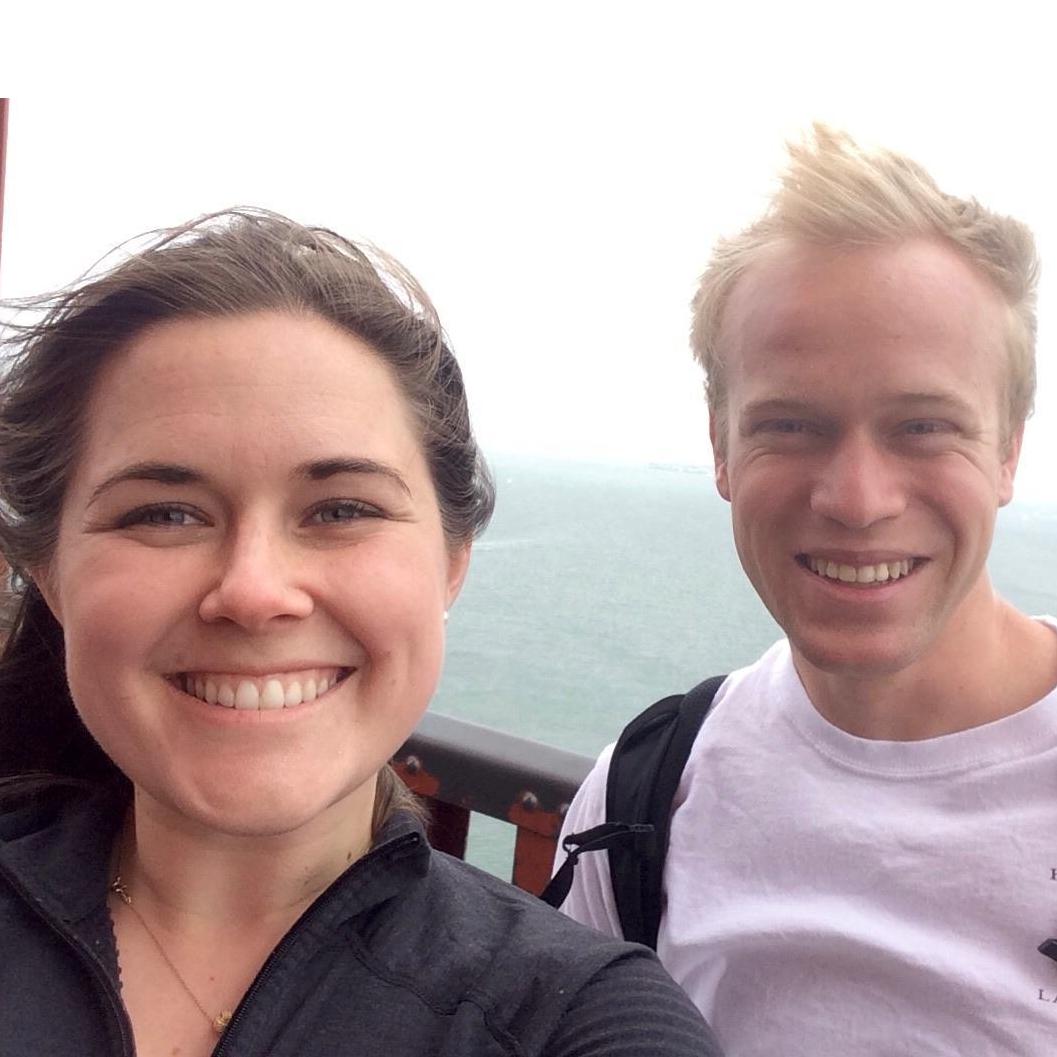 When Charles and Liz first met, Charles took Liz on a whirlwind adventure to the Golden Gate Bridge, Land's End (where they were engaged 3 years later), and the MoMA in San Francisco.