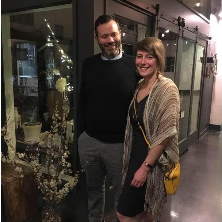 An early date night photo of us when Shayla was living and working in Olympia.