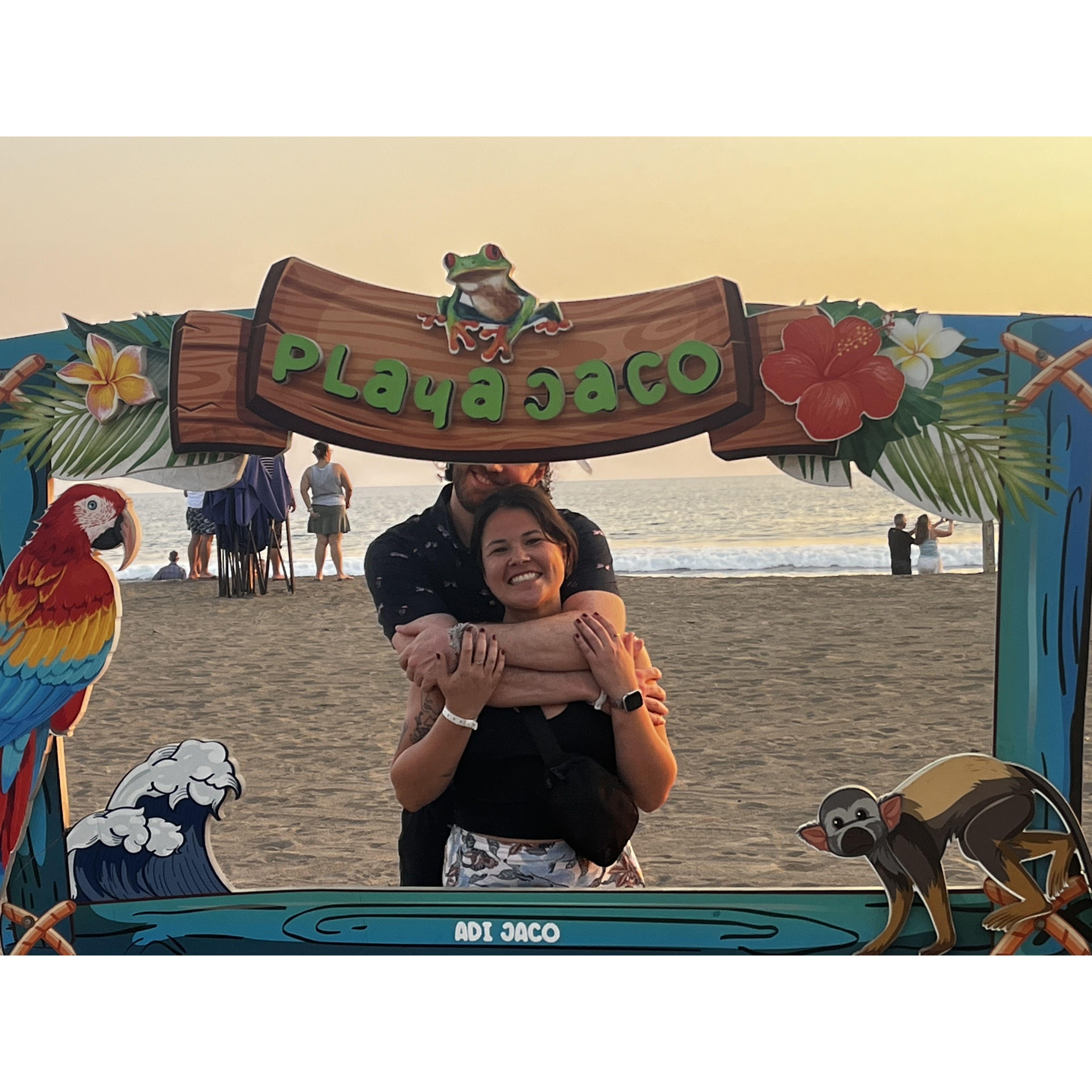 Zach thought this would be a funny photo to take - Costa Rica