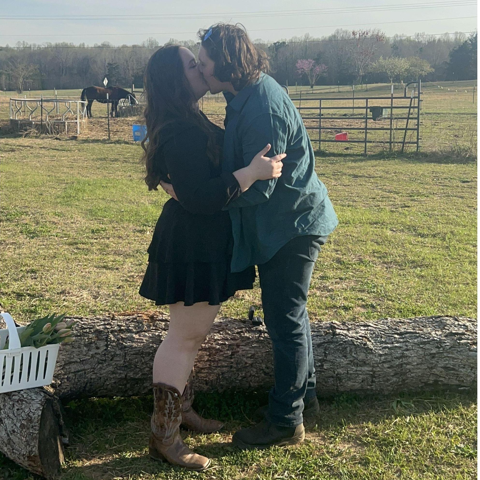Right after I said "yes!"