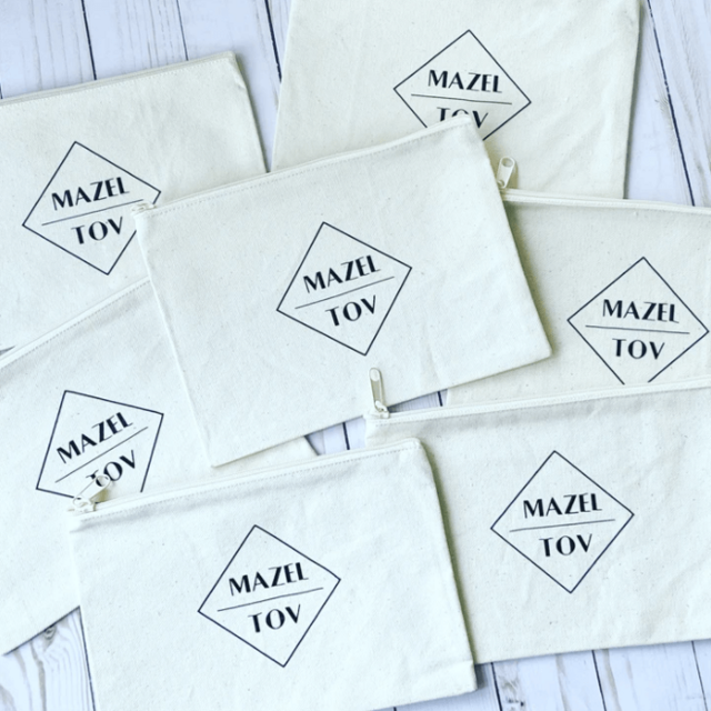 Mazel Tov Smash Glass Bag